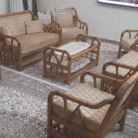 مبل راحتی چوبی