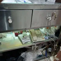 میز پیشخوان تمام استیل ایران سرما|مبلمان اداری|اصفهان, جویباره|دیوار