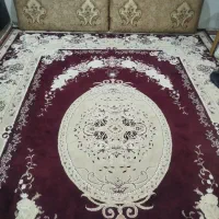 قالی 12متری ودوعدد پشتی