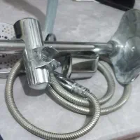 دوش حمام چند اصلی با شیلنگ استیل درجه یک|لوازم حمام|دورود, |دیوار