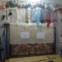 فرش نیمه کاره