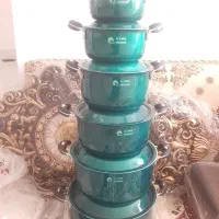 یک دست قابلمه و پنکه اکبند