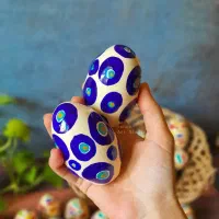 تخم مرغ رنگی سفالی عید|صنایع دستی و سایر لوازم تزئینی|تهران, بهداشت|دیوار