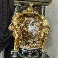 فروش ساعت و گلدان پلی استر در حد نو|ساعت دیواری و تزئینی|اردبیل, |دیوار