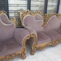 مبل سلطنتی ۷ نفره فروشی|مبلمان خانگی و میز عسلی|سیرجان, |دیوار