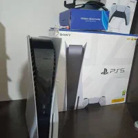 Ps5 استاندارد دیسک خور ریجن اروپا دو دسته و بازی