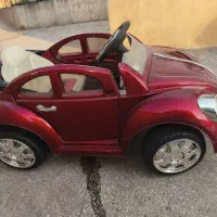 ماشین کودک مدل فولکس ، راکر اسب چوب و عروسک