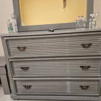 تخت خواب دونفره بدون تشک|تخت و سرویس خواب|کرج, کارخانه قند|دیوار