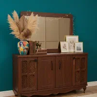 آینه و کنسول و مبل