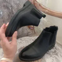 کفش نیم بوت مردانه چرم اصل ۴۰