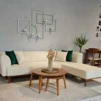 مبل چپگرد و راستگرد راحتی ۶ نفره|مبلمان خانگی و میز عسلی|کرج, محمد آباد|دیوار