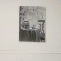 دو عدد تابلو نقاشی مدرن