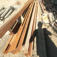 آهن آهن آلات ستون دبل ونردبانی صفحه ستون ورق و....|مصالح و تجهیزات ساختمان|مشهد, نیزه|دیوار