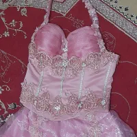 تور عروس لباس مجلسی و تعدادی لباس