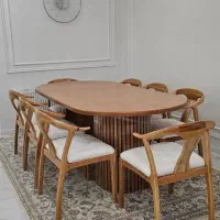 میز نهارخوری ۸ نفره بدون صندلی