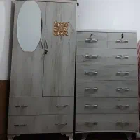 کمد لباس و دراور کشویی در حد صفر