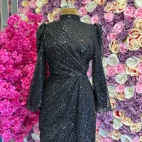 پارچه تور نگیندار و پولکی مناسب لباس مجلسی|لباس|شهرکرد, |دیوار