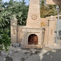 نصب نرده سنگی و آبنما و شومینه واسلب|خدمات پیشه و مهارت|اصفهان, خانه اصفهان|دیوار