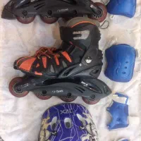 1 جفت کفش اسکیت با کلاه و...
