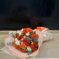 دسته گل مینیمال|گل و گیاه طبیعی|مشهد, هفت تیر (حافظ)|دیوار