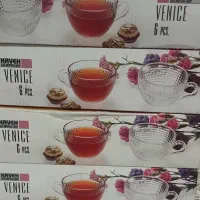 چهاردست استکان در حدنو با تخفیف جزئی