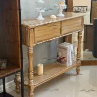 کنسول کافیبار چوبی پینترستی|بوفه، ویترین، کنسول|مشهد, کوثر|دیوار