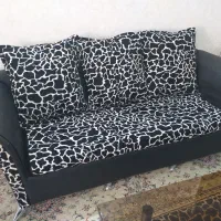 مبل پنج نفره به همراه میز ودو عسلی|مبلمان خانگی و میز عسلی|نهاوند, |دیوار