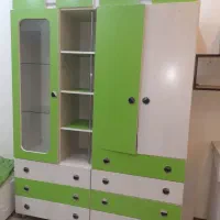 کمد بچه گانه رنگ سبز|اسباب و اثاث بچه|تهران, ائمه اطهار|دیوار