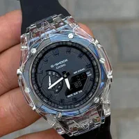 ساعت جیشاک فول مشکی|ساعت|شیراز, سیاه سنگ|دیوار