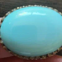 انگشتر فیروزه عجمی نیشابور