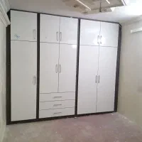 کمد دیواری اشکاف ملامینه|جاکفشی، کمد، دراور|مشهد, پورسینا|دیوار