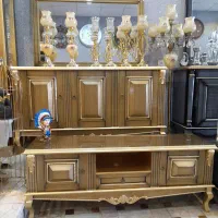 اینه کنسول و میز تی وی جهیزیه عروس و داماد|بوفه، ویترین، کنسول|مشهد, طلاب|دیوار