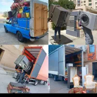 حمل. بار اثاث. منزل.