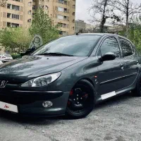 پژو 206 تیپ پنج مدل 93 ( اتاق نو )