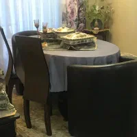 مبل استیل ۹ نفره کاملا سالم درحد نو میباشد|مبلمان خانگی و میز عسلی|رضوانشهر, |دیوار