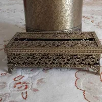 سطل زباله و جا دستمالی|صنایع دستی و سایر لوازم تزئینی|مشهد, فرهنگیان (شهرک غرب)|دیوار
