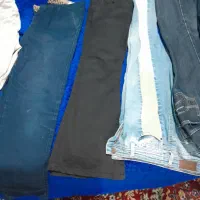 تعداد زیادی شلوار نو ودرحد نو وچندتا مانتو وکت|لباس|اهواز, سپیدار|دیوار