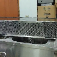 پرده هوا میتسویی تمام اسطیل|کافیشاپ و رستوران|رشت, پستک|دیوار