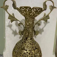 گلدان برنج دکوری|صنایع دستی و سایر لوازم تزئینی|اسلام‌شهر, شهرک سعیدیه|دیوار