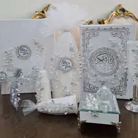 ست بله برون و عقد|صنایع دستی و سایر لوازم تزئینی|تهران, بلورسازی|دیوار
