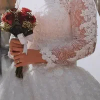 لباس عروس فقط یکبار استفاده شده