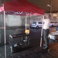 چادرآلاچیق سیار سایبان چتر میزصندلی برزنت شراهی|کوهنوردی و کمپینگ|تهران, افسریه جنوبی|دیوار