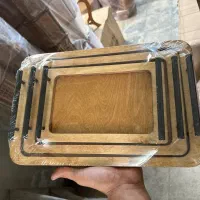 تولید ظروف چوبی ۵ تیکه|ظروف سرو و پذیرایی|فشاپویه, |دیوار