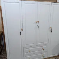 کمد دیواری کشاب دار ست با تخت و سرویس خواب|جاکفشی، کمد، دراور|اهواز, نادری|دیوار