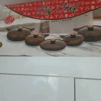 یک دست قابلمه شش تیکه