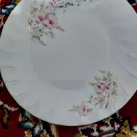 بشقاب برنج خوری گل عروس مارک توس