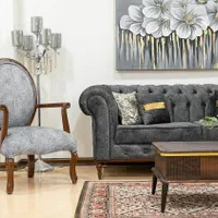 مبل چستر فیلد ۷ نفره با طراحی لاکچری