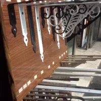 پایه گونیا فرفورژه پایه شلف پایه فلزی|کتابخانه، شلف، قفسههای دیواری|تهران, نعمتآباد|دیوار