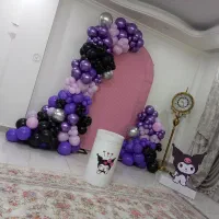 بادکنک آرایی تم تولد اقتصادی کودک و بزرگسال