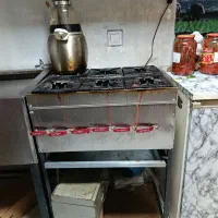 فر دیزی با کل وسایل املت زن ۶ شعله و هود
